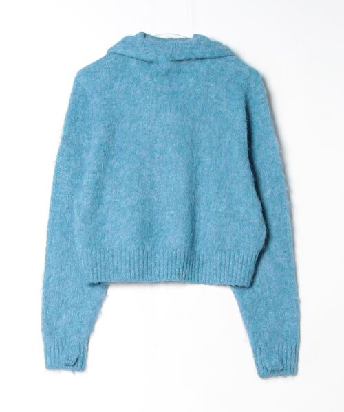 YDOT（ワイドット）の「【Y.BY NORDISK】ワイドットノルディスク SHAGGY KNIT BALACLAVA  P/O（ニット/セーター・メンズ・ブルー系その他/グレー系その他/ブラウン系その他・FREE）」の3枚目の写真