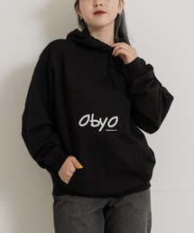 77circa　cats eye print hoody