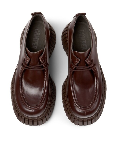 CAMPER（カンペール）の「[カンペール] BCN / フラットシューズ（モカシン/デッキシューズ・レディース・ダークブラウン・24.0cm/23.5cm/25.5cm/25.0cm/23.0cm）」の4枚目の写真