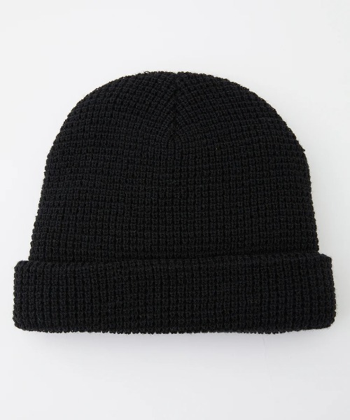 BILLABONG（ビラボン）の「BILLABONG メンズ WAFFLE BEANIE ビーニー 【2024年秋冬モデル】/ビラボンアーチロゴビーニー（ニットキャップ/ビーニー・メンズ・オレンジ/ブラック/アーミー・FREE）」の4枚目の写真