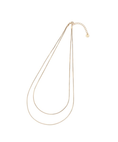 VIS（ビス）の「ナローチェーン二連ネックレス（ネックレス・レディース・シルバー/ゴールド・FREE）」の7枚目の写真