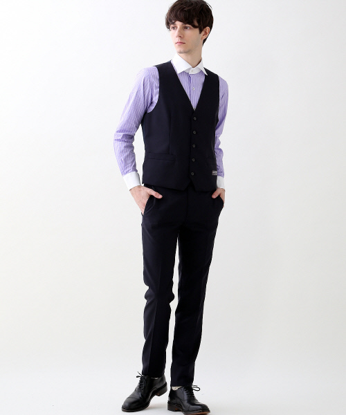 ABAHOUSE(アバハウス)の「【NEW ZEALAND WOOL】ツイルパンツ(その他パンツ・メンズ・ネイビー/ブラック/グレー・2/3/1)」の11枚目の写真