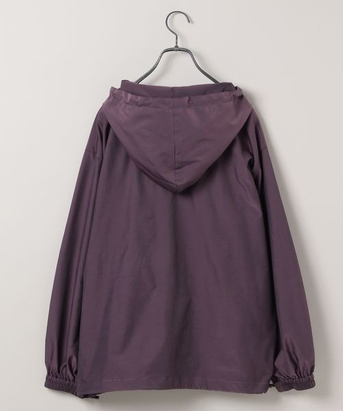 JEANASIS(ジーナシス)の「シャンブレーナイロンポケットアノラック/226097(パーカー・レディース・カーキ系/パープル系その他・FREE)」の3枚目の写真