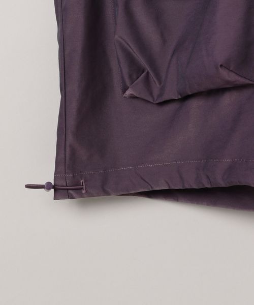 JEANASIS(ジーナシス)の「シャンブレーナイロンポケットアノラック/226097(パーカー・レディース・カーキ系/パープル系その他・FREE)」の7枚目の写真