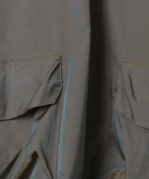 JEANASIS(ジーナシス)の「シャンブレーナイロンポケットアノラック/226097(パーカー・レディース・カーキ系/パープル系その他・FREE)」の11枚目の写真