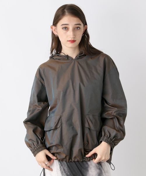 美品 ガリャルダガランテ パーカー シャンブレーアノラックジャケット 美品 ガリャルダガランテ パーカー シャンブレーアノラックジャケット