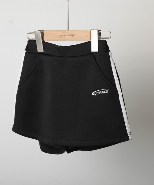 23区 大きいサイズ　46 キュロットスカート　パンツ　ドット　ブラック 予約販売 23区 大きいサイズ ブラック ドット パンツ キュロット
