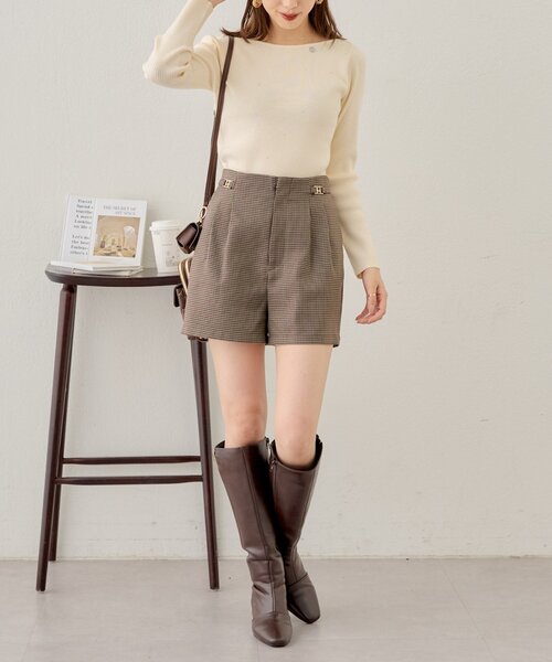 ORIMI スパンコールニットポロ ORIMI スパンコールニットポロ ORIMI スパンコールニットポロ ORIMI