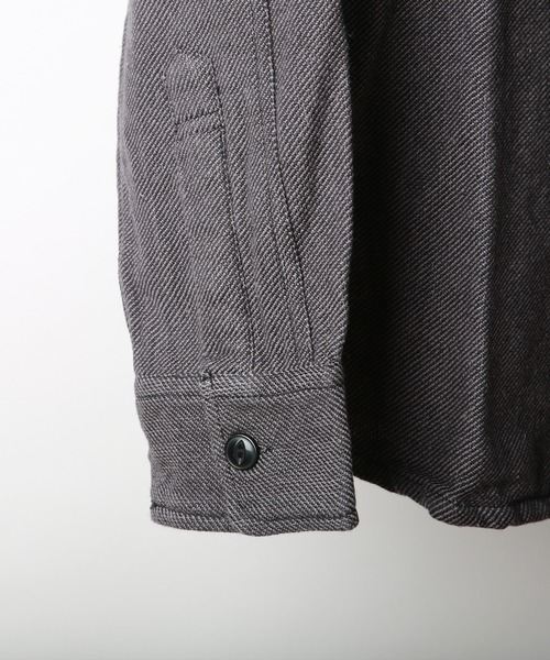 WESTSEA（ウエストシー）の「ヘビーネル 無地 長袖ワークシャツ（シャツ/ブラウス・メンズ・グレー/ネイビー/ブラック/サックスブルー/アイボリー・L/XL/M）」の19枚目の写真