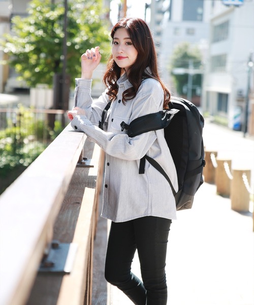 WESTSEA（ウエストシー）の「ヘビーネル 無地 長袖ワークシャツ（シャツ/ブラウス・メンズ・グレー/ネイビー/ブラック/サックスブルー/アイボリー・L/XL/M）」の22枚目の写真