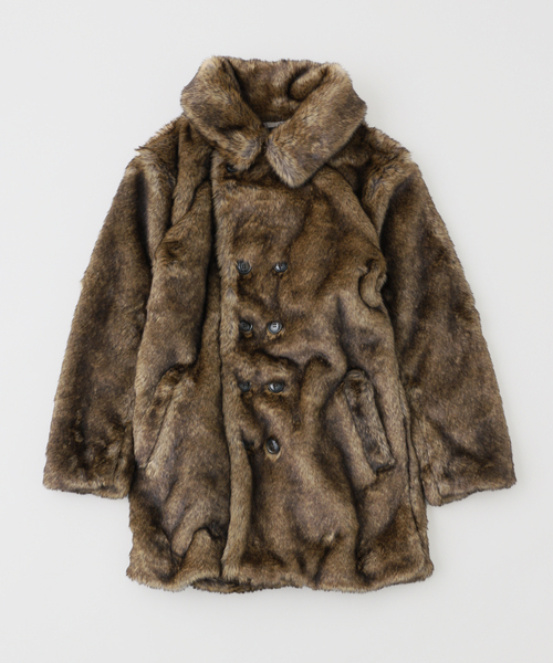 AFB ファーコート Mサイズ AFB / エーエフビー】FAUX FUR COAT（その他アウター）｜AFB