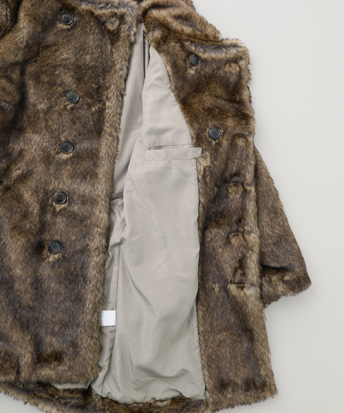 AFB / エーエフビー】FAUX FUR COAT（その他アウター）｜AFB