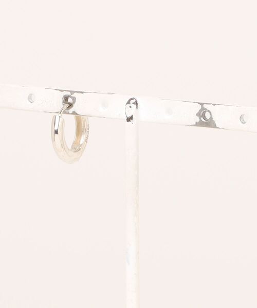 Pledge(プレッジ)の「【Pledge】SILVER925 ピアス(ソロ)(ピアス(片耳用)・メンズ・シルバー・FREE)」の2枚目の写真