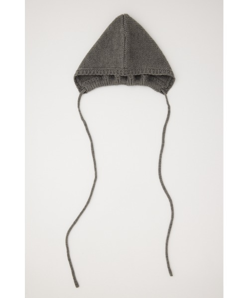 SLY(スライ)の「KNIT RIBBON HAT ニット リボン ハット(ニットキャップ/ビーニー・レディース・ブラック/グレー/レッド・FREE)」の7枚目の写真