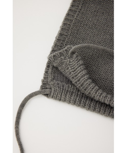 SLY(スライ)の「KNIT RIBBON HAT ニット リボン ハット(ニットキャップ/ビーニー・レディース・ブラック/グレー/レッド・FREE)」の10枚目の写真