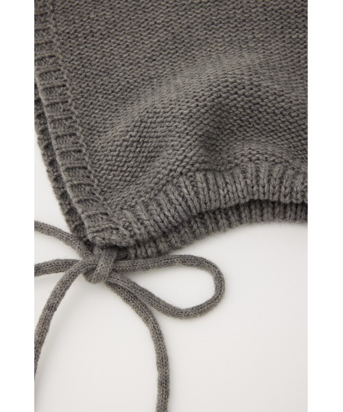 SLY(スライ)の「KNIT RIBBON HAT ニット リボン ハット(ニットキャップ/ビーニー・レディース・ブラック/グレー/レッド・FREE)」の11枚目の写真