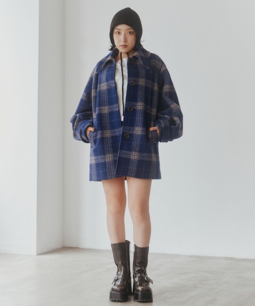 SLY(スライ)の「KNIT RIBBON HAT ニット リボン ハット(ニットキャップ/ビーニー・レディース・ブラック/グレー/レッド・FREE)」の4枚目の写真