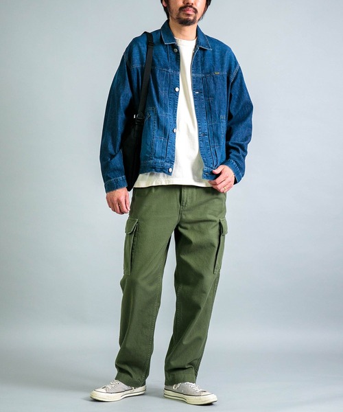 OMNIGOD（オムニゴッド）の「[OMNIGOD mens / オムニゴッド] 7ozデニム ショートワークジャケット（デニムジャケット・メンズ・インディゴブルー・3/2/4）」の10枚目の写真