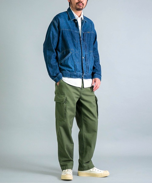 OMNIGOD mens / オムニゴッド] 7ozデニム ショートワークジャケット