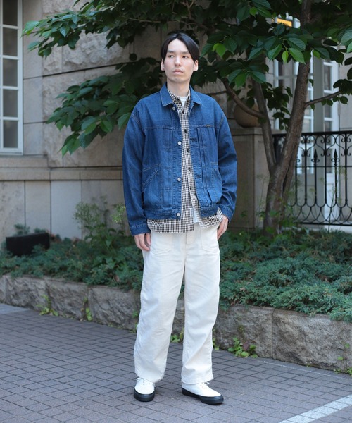 OMNIGOD mens / オムニゴッド] 7ozデニム ショートワークジャケット