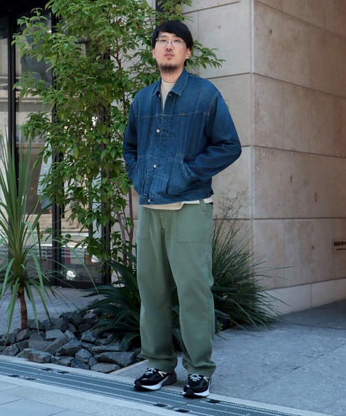 OMNIGOD（オムニゴッド）の「[OMNIGOD mens / オムニゴッド] 7ozデニム ショートワークジャケット（デニムジャケット・メンズ・インディゴブルー・3/2/4）」の21枚目の写真