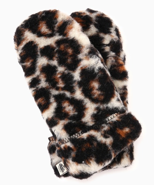 ROSE BUD（ローズバッド）の「(COLDBREAKER)ボアミトン（手袋・レディース・ホワイト/ブラウン・FREE）」の3枚目の写真