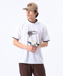 BEAMS GOLF | ORANGE LABEL / レイヤード モックネックシャツ(Tシャツ/カットソー)