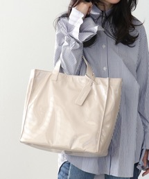 Three Four Time（スリーフォータイム）の「ソフトエナメルショッパーバッグ（トートバッグ）」