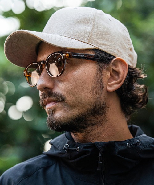 CAMBIO（カンビオ）の「mko12518-Pigment Minimal Cap ローキャップ（キャップ・メンズ・ブラック/ベージュ/ネイビー/グレー・FREE）」の4枚目の写真