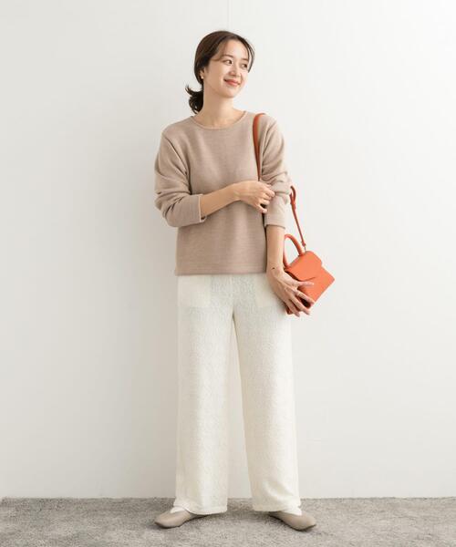 URBAN RESEARCH DOORS（アーバンリサーチドアーズ）の「バックジップデザインプルオーバー（Tシャツ/カットソー・レディース・ブルー/チャコールグレー/ベージュ・MEDIUM）」の11枚目の写真