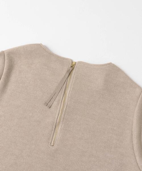 URBAN RESEARCH DOORS（アーバンリサーチドアーズ）の「バックジップデザインプルオーバー（Tシャツ/カットソー・レディース・ブルー/チャコールグレー/ベージュ・MEDIUM）」の14枚目の写真