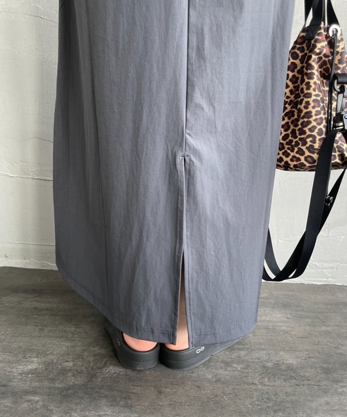 KELTY（ケルティ）の「[KELTY/ケルティ] 別注 ラッシュコンフォート ショートスリーブナイロンワンピース（ワンピース・レディース・オリーブ/ブラック/チャコールグレー・F）」の14枚目の写真
