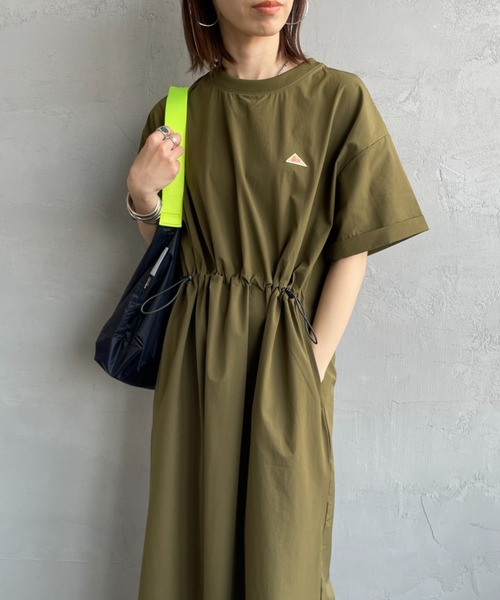 KELTY（ケルティ）の「[KELTY/ケルティ] 別注 ラッシュコンフォート ショートスリーブナイロンワンピース（ワンピース・レディース・オリーブ/ブラック/チャコールグレー・F）」の18枚目の写真
