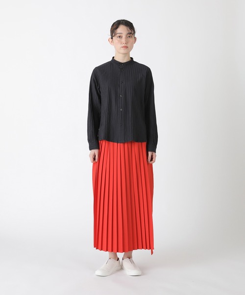 Plantation（プランテーション）の「ECO WAVE / シャツ / (O)（シャツ/ブラウス・レディース・レッド/ブラック/オフホワイト・M size/XL/L size）」の9枚目の写真