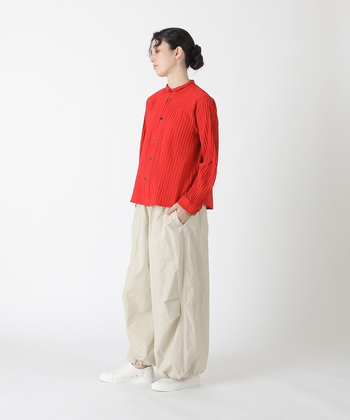 Plantation（プランテーション）の「ECO WAVE / シャツ / (O)（シャツ/ブラウス・レディース・レッド/ブラック/オフホワイト・M size/XL/L size）」の12枚目の写真