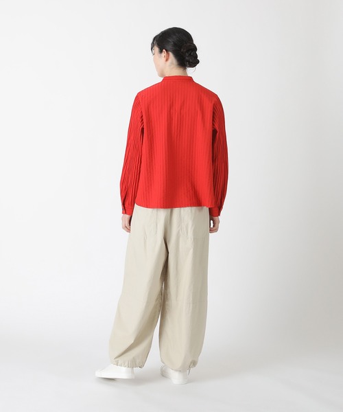 Plantation（プランテーション）の「ECO WAVE / シャツ / (O)（シャツ/ブラウス・レディース・レッド/ブラック/オフホワイト・M size/XL/L size）」の13枚目の写真
