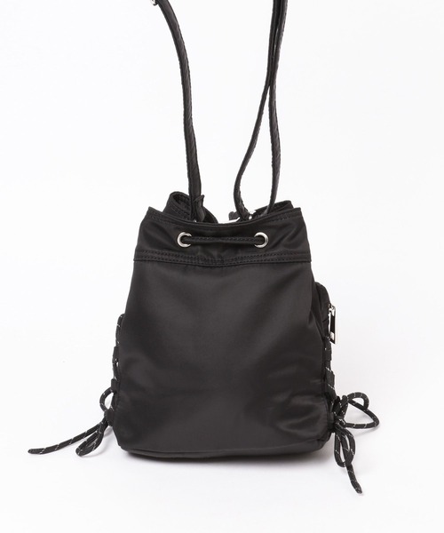 PAGEBOY（ページボーイ）の「WポケットキンチャクBAG（ボディバッグ/ウエストポーチ・レディース・ブラック/ダークグリーン・FREE）」の14枚目の写真