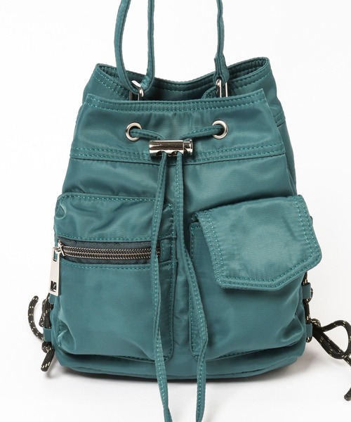 PAGEBOY（ページボーイ）の「WポケットキンチャクBAG（ボディバッグ/ウエストポーチ・レディース・ブラック/ダークグリーン・FREE）」の16枚目の写真