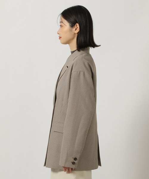 LAKOLE（ラコレ）の「チェックダブルジャケット / 290761（テーラードジャケット・レディース・ネイビー/グレー/ベージュ・MEDIUM/LARGE）」の15枚目の写真