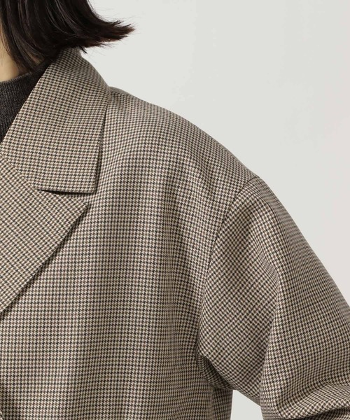 LAKOLE（ラコレ）の「チェックダブルジャケット / 290761（テーラードジャケット・レディース・ネイビー/グレー/ベージュ・MEDIUM/LARGE）」の18枚目の写真