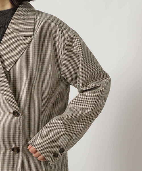 LAKOLE（ラコレ）の「チェックダブルジャケット / 290761（テーラード