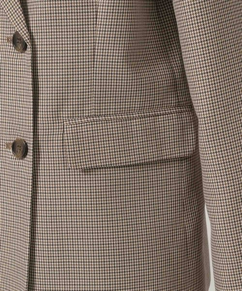 LAKOLE（ラコレ）の「チェックダブルジャケット / 290761（テーラードジャケット・レディース・ネイビー/グレー/ベージュ・MEDIUM/LARGE）」の9枚目の写真