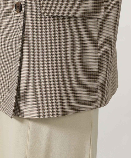 LAKOLE（ラコレ）の「チェックダブルジャケット / 290761（テーラードジャケット・レディース・ネイビー/グレー/ベージュ・MEDIUM/LARGE）」の11枚目の写真