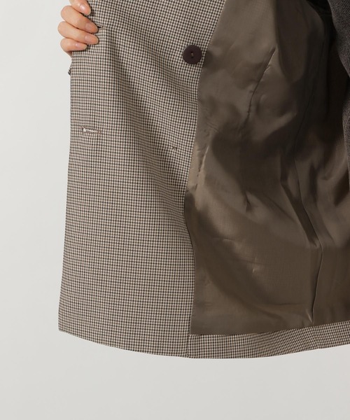 LAKOLE（ラコレ）の「チェックダブルジャケット / 290761（テーラード