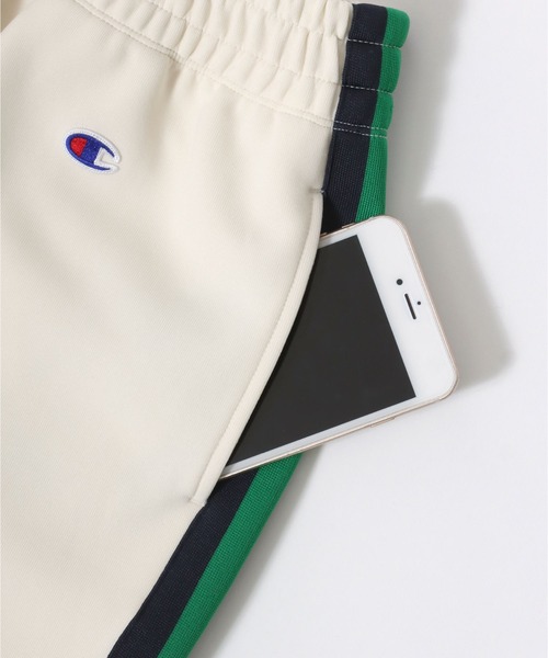 Champion（チャンピオン）の「Champion（チャンピオン）サイドラインジャージトラックパンツ/ワイドパンツ レディース（その他パンツ・レディース・ネイビー/ホワイト/サンドベージュ・M/L）」の20枚目の写真
