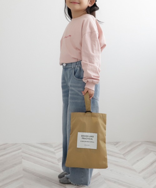 VitaFelice（ヴィータフェリーチェ）の「入学5点セット【小学生学用品】 入学準備 レッスンバッグ（トートバッグ・キッズ・ブラック/ブルー/サンドベージュ・FREE）」の8枚目の写真