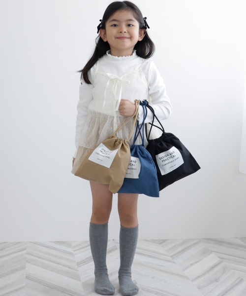 VitaFelice（ヴィータフェリーチェ）の「入学5点セット【小学生学用品】 入学準備 レッスンバッグ（トートバッグ・キッズ・ブラック/ブルー/サンドベージュ・FREE）」の15枚目の写真