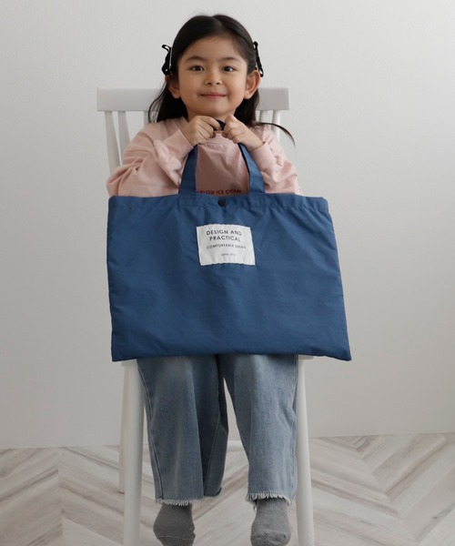 VitaFelice（ヴィータフェリーチェ）の「入学5点セット【小学生学用品】 入学準備 レッスンバッグ（トートバッグ・キッズ・ブラック/ブルー/サンドベージュ・FREE）」の16枚目の写真