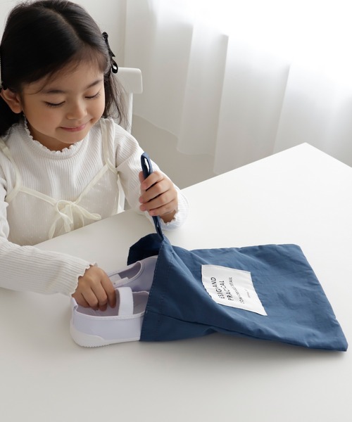 VitaFelice（ヴィータフェリーチェ）の「入学5点セット【小学生学用品】 入学準備 レッスンバッグ（トートバッグ・キッズ・ブラック/ブルー/サンドベージュ・FREE）」の14枚目の写真