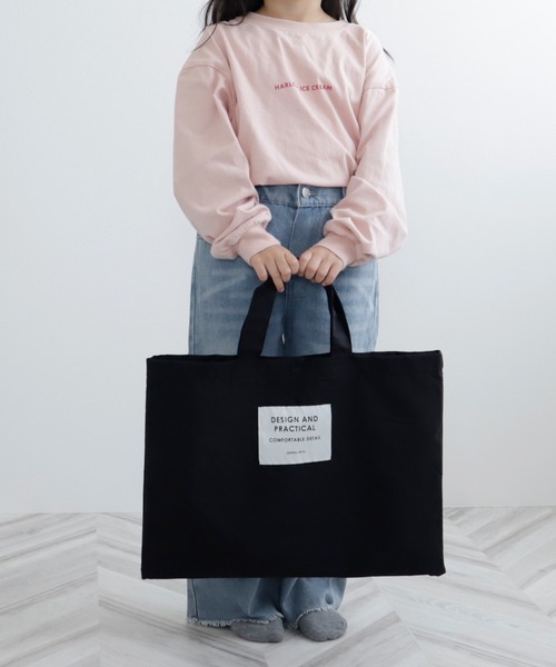 VitaFelice（ヴィータフェリーチェ）の「入学5点セット【小学生学用品】 入学準備 レッスンバッグ（トートバッグ・キッズ・ブラック/ブルー/サンドベージュ・FREE）」の21枚目の写真